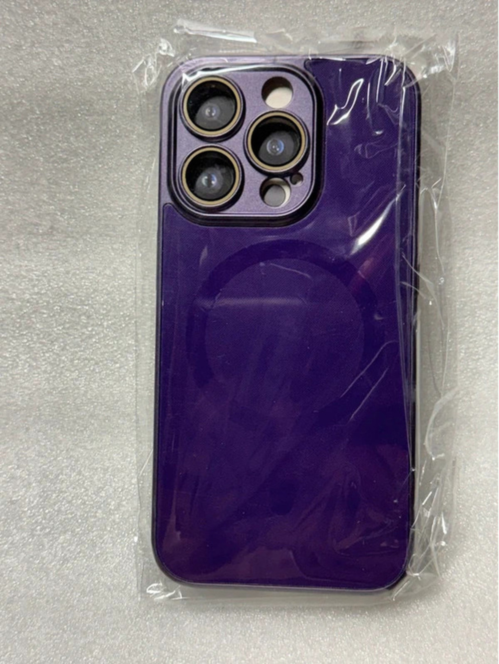 Fashion Case iPhone Case 15 Pro Dark Purple